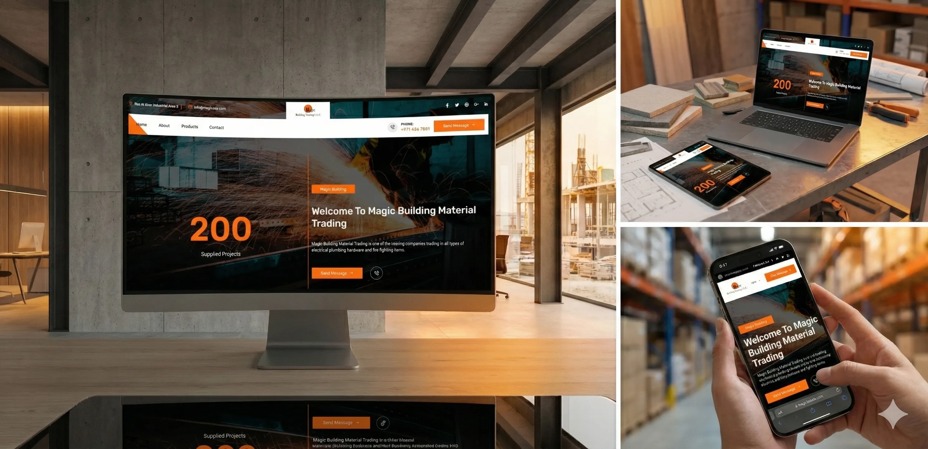 ماجيك لتجارة مواد البناء